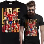 MĘSKA KOSZULKA PIŁKARSKA LAMINE YAMAL PIŁKA NOŻNA HISZPANIA