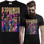 MĘSKA KOSZULKA PIŁKARSKA RAPHINHA PIŁKA NOŻNA FC BARCELONA