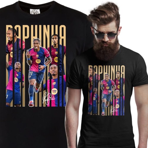 MĘSKA KOSZULKA PIŁKARSKA RAPHINHA PIŁKA NOŻNA FC BARCELONA 1