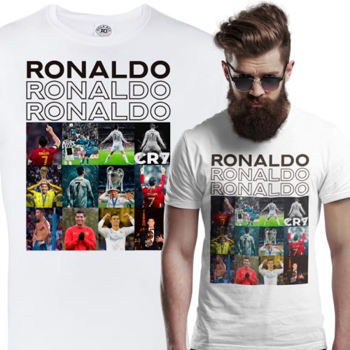 MĘSKA KOSZULKA PIŁKARSKA CRISTIANO RONALDO PIŁKA NOŻNA