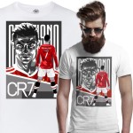 MĘSKA KOSZULKA PIŁKARSKA CRISTIANO RONALDO PIŁKA NOŻNA