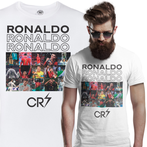 MĘSKA KOSZULKA PIŁKARSKA CRISTIANO RONALDO PIŁKA NOŻNA