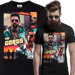 MĘSKA KOSZULKA PIŁKARSKA MESSI RONALDO THE GOATS PIŁKA NOŻNA