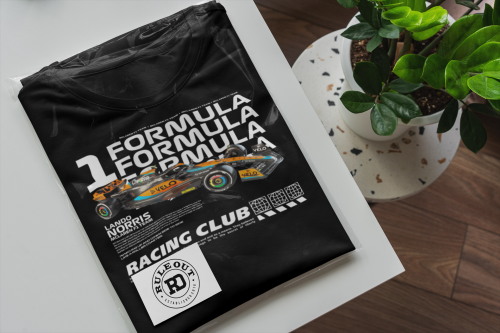 KOSZULKA MĘSKA FORMUŁA 1 WYŚCIGI F1 LANDO NORRIS 6