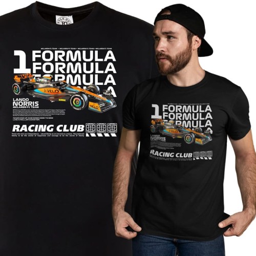 KOSZULKA MĘSKA FORMUŁA 1 WYŚCIGI F1 LANDO NORRIS 1