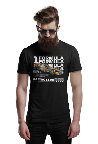 KOSZULKA MĘSKA FORMUŁA 1 WYŚCIGI F1 LANDO NORRIS 4
