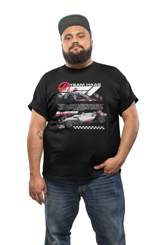 KOSZULKA MĘSKA FORMUŁA 1 WYŚCIGI F1 SCUDERIA TEAM HAAS 3