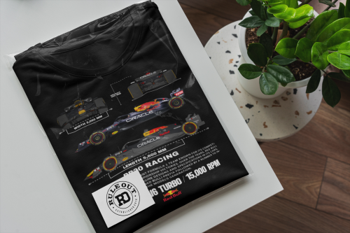 KOSZULKA MĘSKA FORMUŁA 1 WYŚCIGI F1 RED BULL RACING TEAM RB20 6