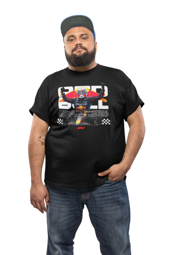 KOSZULKA MĘSKA FORMUŁA 1 WYŚCIGI F1 MAX VERSTAPPEN RED BULL RACING TEAM 3