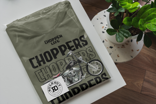 KOSZULKA MĘSKA NA MOTOR MOTOCYKL CHOPPER LIFE 6