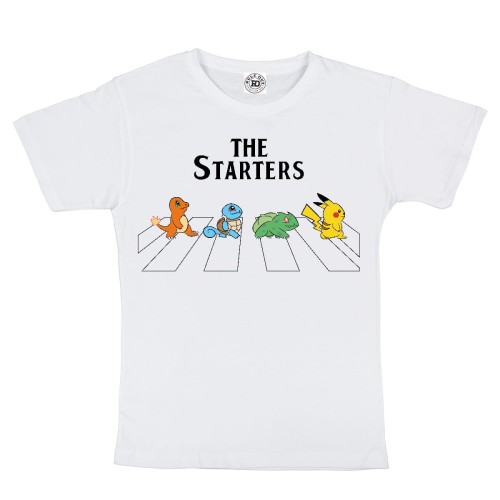 DZIECIĘCA KOSZULKA POKEMON GO POKEMONY THE STARTERS 26 PREZENT NA DZIEŃ DZIECKA 