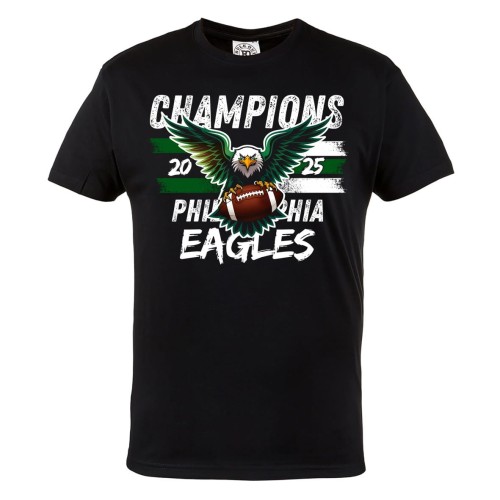 KOSZULKA MĘSKA NFL CHAMPIONS 2025 PHILADELPHIA EAGLES SUPER BOWL 2