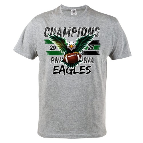 KOSZULKA MĘSKA NFL CHAMPIONS 2025 PHILADELPHIA EAGLES SUPER BOWL 2