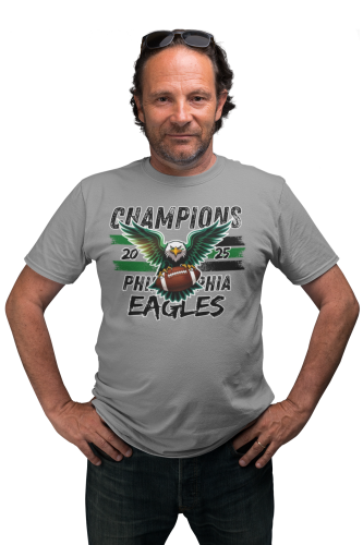 KOSZULKA MĘSKA NFL CHAMPIONS 2025 PHILADELPHIA EAGLES SUPER BOWL 5