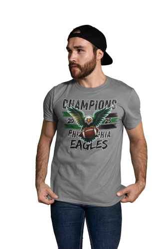 KOSZULKA MĘSKA NFL CHAMPIONS 2025 PHILADELPHIA EAGLES SUPER BOWL 4
