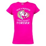 KOSZULKA DAMSKA PREZENT NA DZIEŃ MAMY MOM&DAUGHTER BEST FRIENDS