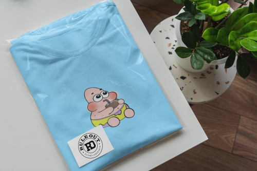 MĘSKA KOSZULKA NA LATO SPONGEBOB I LOVE SUMMER PATRYK ROZGWIAZDA 6