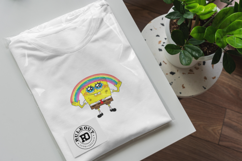 MĘSKA KOSZULKA NA LATO SPONGEBOB KANCIASTOPORTY I LOVE SUMMER 6