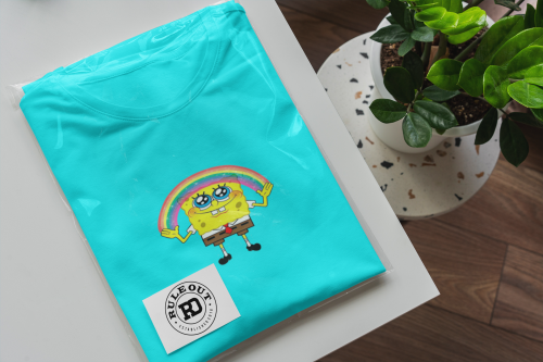 MĘSKA KOSZULKA NA LATO SPONGEBOB KANCIASTOPORTY I LOVE SUMMER 6