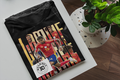 DZIECIĘCA KOSZULKA PIŁKARSKA LAMINE YAMAL PIŁKA NOŻNA HISZPANIA 6