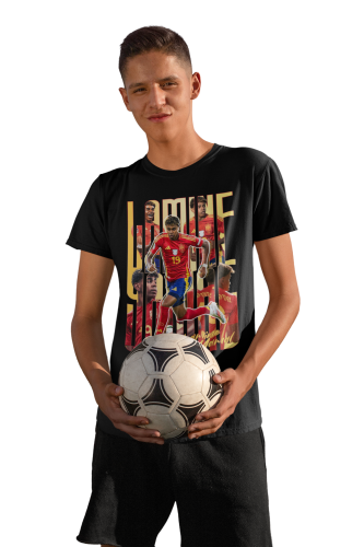 DZIECIĘCA KOSZULKA PIŁKARSKA LAMINE YAMAL PIŁKA NOŻNA HISZPANIA 5