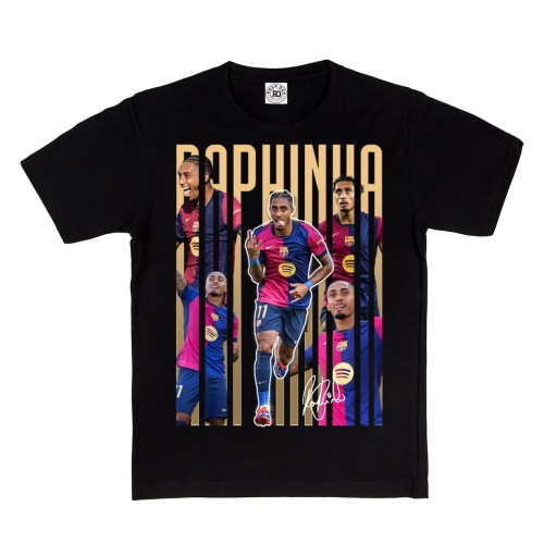 DZIECIĘCA KOSZULKA PIŁKARSKA RAPHINHA PIŁKA NOŻNA FC BARCELONA 2