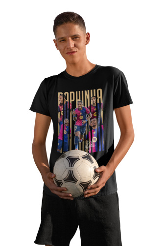 DZIECIĘCA KOSZULKA PIŁKARSKA RAPHINHA PIŁKA NOŻNA FC BARCELONA 5