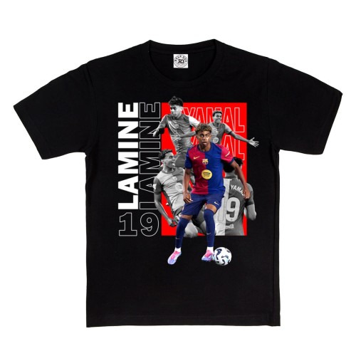 DZIECIĘCA KOSZULKA PIŁKARSKA LAMINE YAMAL PIŁKA NOŻNA FC BARCELONA 2