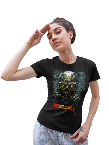 DAMSKA KOSZULKA MUZYCZNA METALLICA NA KONCERT DLA FANKI CZACHA 3