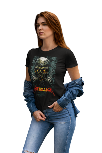 DAMSKA KOSZULKA MUZYCZNA METALLICA NA KONCERT DLA FANKI CZACHA 5