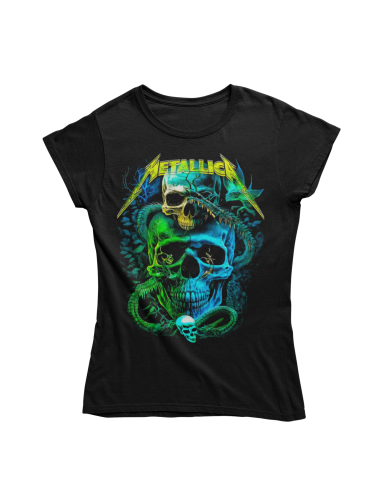 DAMSKA KOSZULKA MUZYCZNA METALLICA NA KONCERT DLA FANKI CZACHA 2