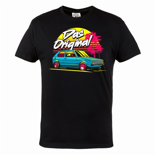 MOTORYZACYJNA KOSZULKA VOLKSWAGEN VW GOLF MK1 DAS ORIGINAL 197