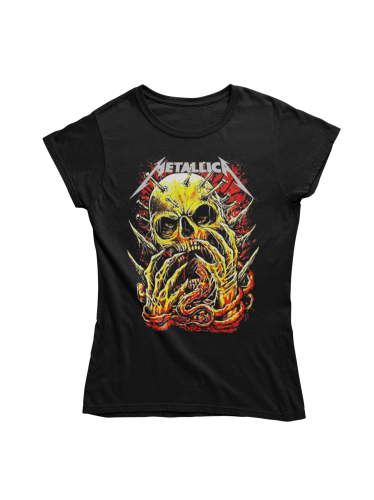 DAMSKA KOSZULKA MUZYCZNA METALLICA NA KONCERT DLA FANKI CZACHA 2