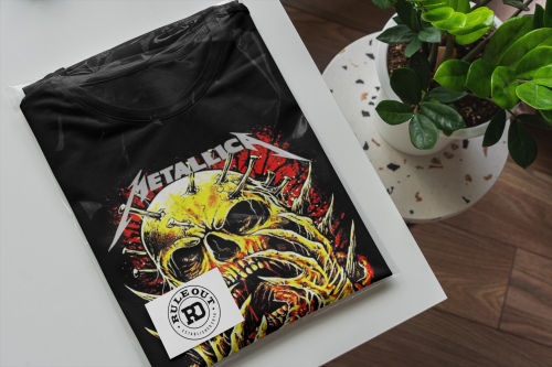 DAMSKA KOSZULKA MUZYCZNA METALLICA NA KONCERT DLA FANKI CZACHA 6