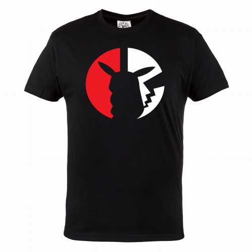 POKEMON KOSZULKA MĘSKA POKEBALL PIKACHU 2 