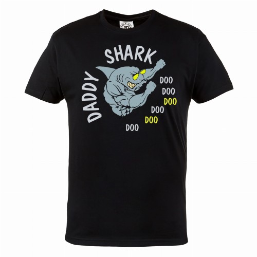 KOSZULKA MĘSKA PREZENT NA DZIEŃ OJCA DADDY SHARK TATA49