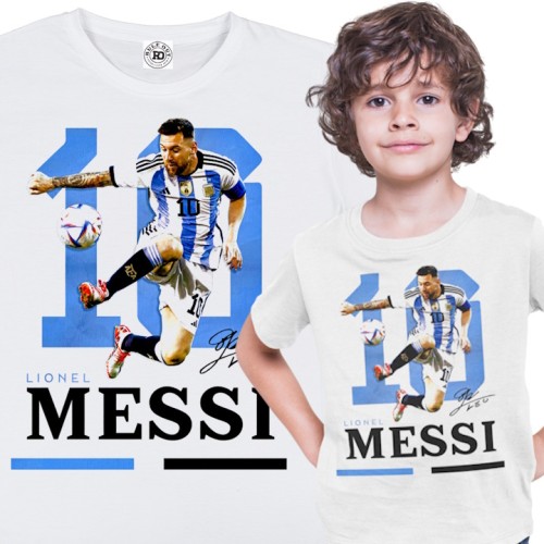 DZIECIĘCA KOSZULKA PIŁKARSKA LIONEL MESSI ARGENTYNA 