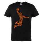 KOSZULKA MĘSKA CASUAL KOSZYKÓWKA BASKETBALL 41