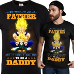 KOSZULKA NA DZIEŃ OJCA DZIEŃ TATY DRAGON BALL