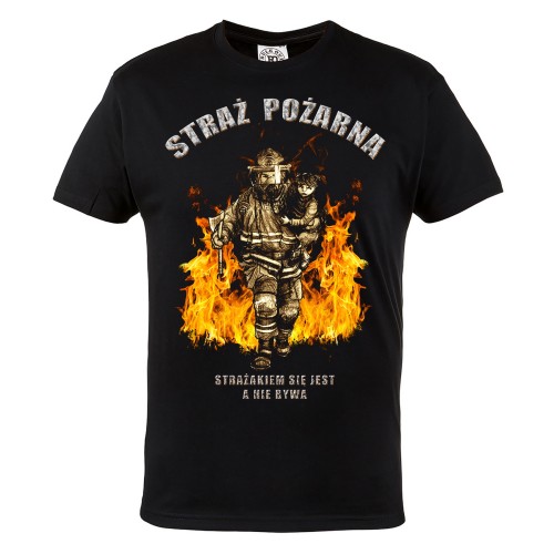 KOSZULKA STRAŻAK STRAŻ POŻARNA PSP OSP JRG FIRE7PL 