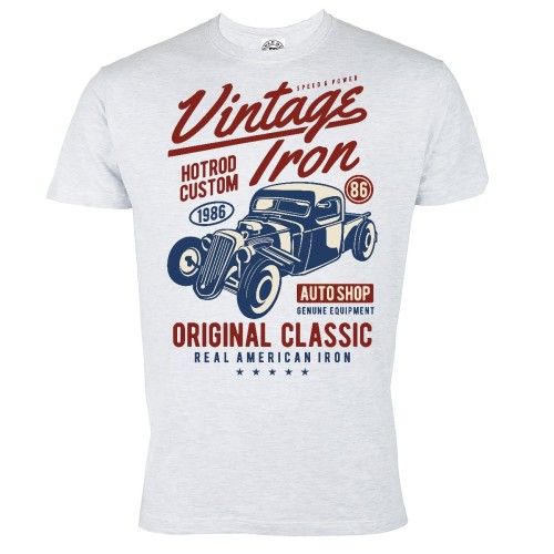 KOSZULKA MĘSKA VINTAGE IRON 