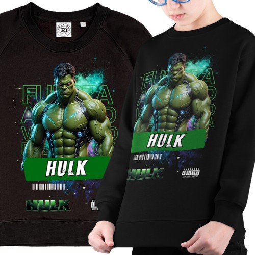 DZIECIĘCA BLUZA Z NADRUKIEM MARVEL HULK 