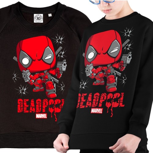 DZIECIĘCA BLUZA Z NADRUKIEM MARVEL DEADPOOL 
