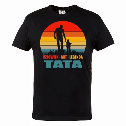 PIŻAMA PREZENT NA DZIEŃ OJCA DLA TATY TATA I SYN TATA CZŁOWIEK LEGENDA  TATA55 2