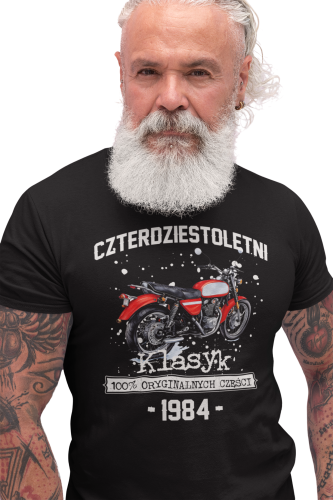 KOSZULKA PREZENT NA 40 URODZINY DLA FACETA PRL MOTOR JAVA 350 