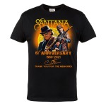 MESKA KOSZULKA MUZYCZNA GITARA CARLOS SANTANA