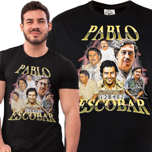 MĘSKA KOSZULKA FILMOWA PABLO ESCOBAR NARCOS 