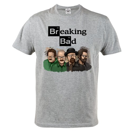 KOSZULKA MĘSKA SERIAL BREAKING BAD WALTER WHITE HEISENBERG 