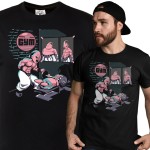 MĘSKA KOSZULKA DRAGON BALL NA SIŁOWNIE NA TRENING MAJIN BUU
