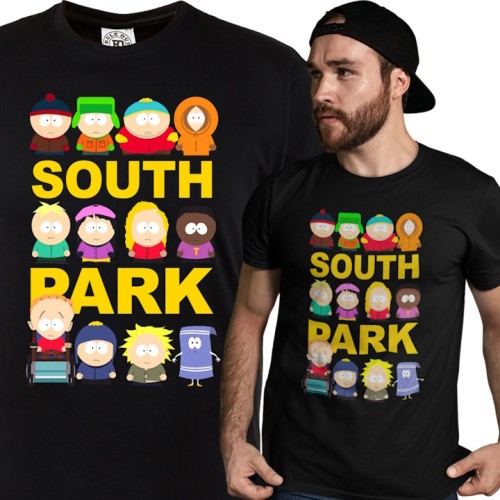 MĘSKA KOSZULKA Z NADRUKIEM SOUTH PARK 